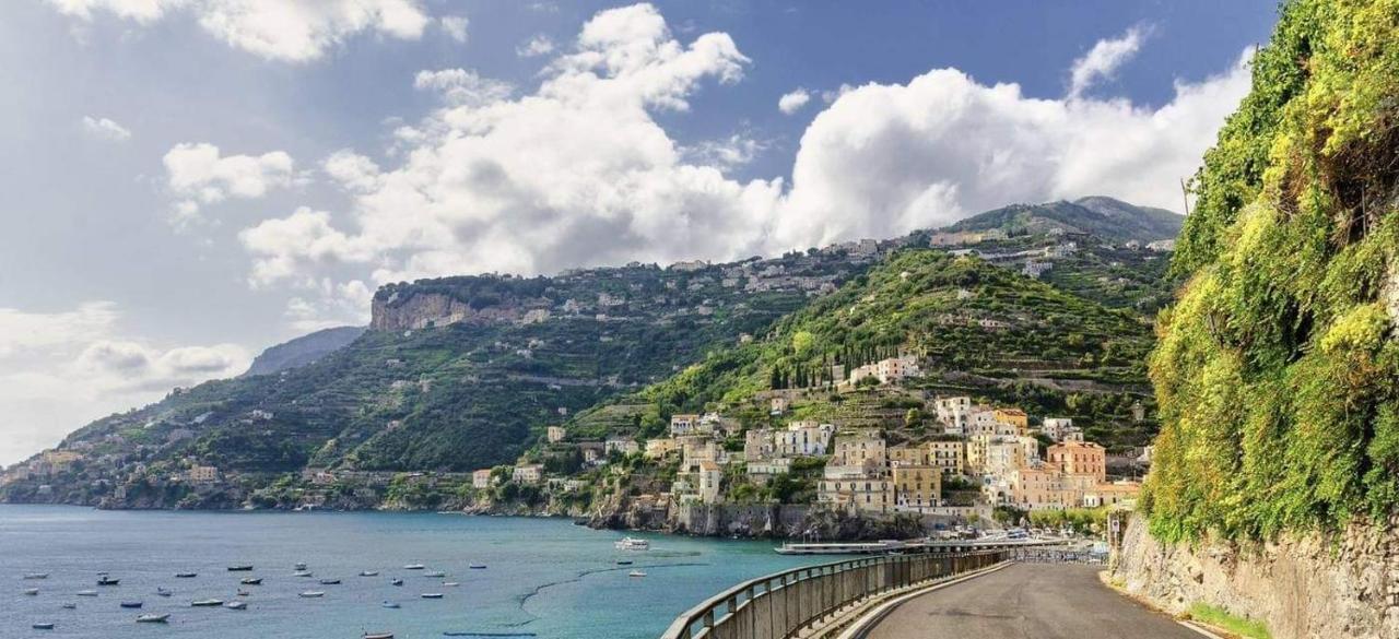 Appartamento Amalfi Coast Palace In Minori Esterno foto